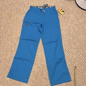 Mary Engrlbrett scrubs blue size small